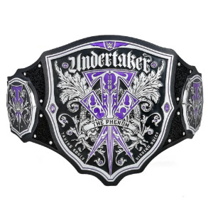 Undertaker The Phenom Championship Belt Title Wrestling Belt Adult Rep