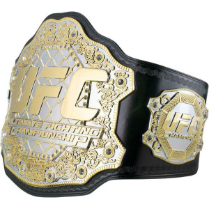 UFC Ultimate Champion Title Replica Plates Adult Champion Belt