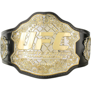 UFC Ultimate Champion Title Replica Plates Adult Champion Belt