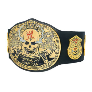 Stone Cold World Heavy Weight Champion Smoking Skull Title Belt